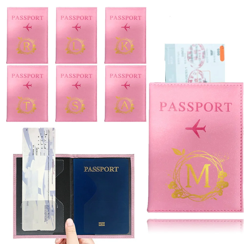 Funda protectora para pasaporte, 1 piezas, serie Lettern, impermeable, tarjetero