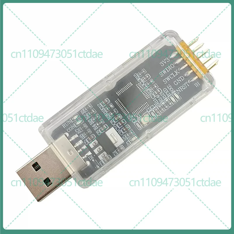 1-5pcs For NS-Link Debugger Programmer For Nations N32G457 SWD Download Debug Tool Virtual USB UART Converter