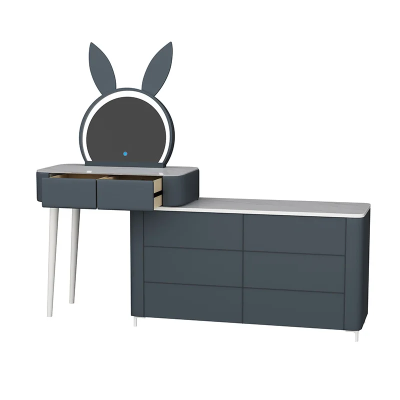 

Dresser, bedroom Internet celebrity integrated, cream modern minimalism