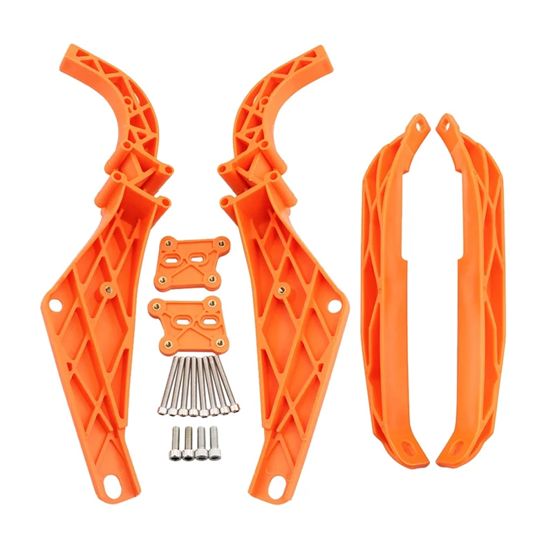 

NEW-Motorcycle Alloy Art Strong Arm Batwing Inner Fairing Support Brackets For 1996-2013 Touring Street Electra Glide Ultra