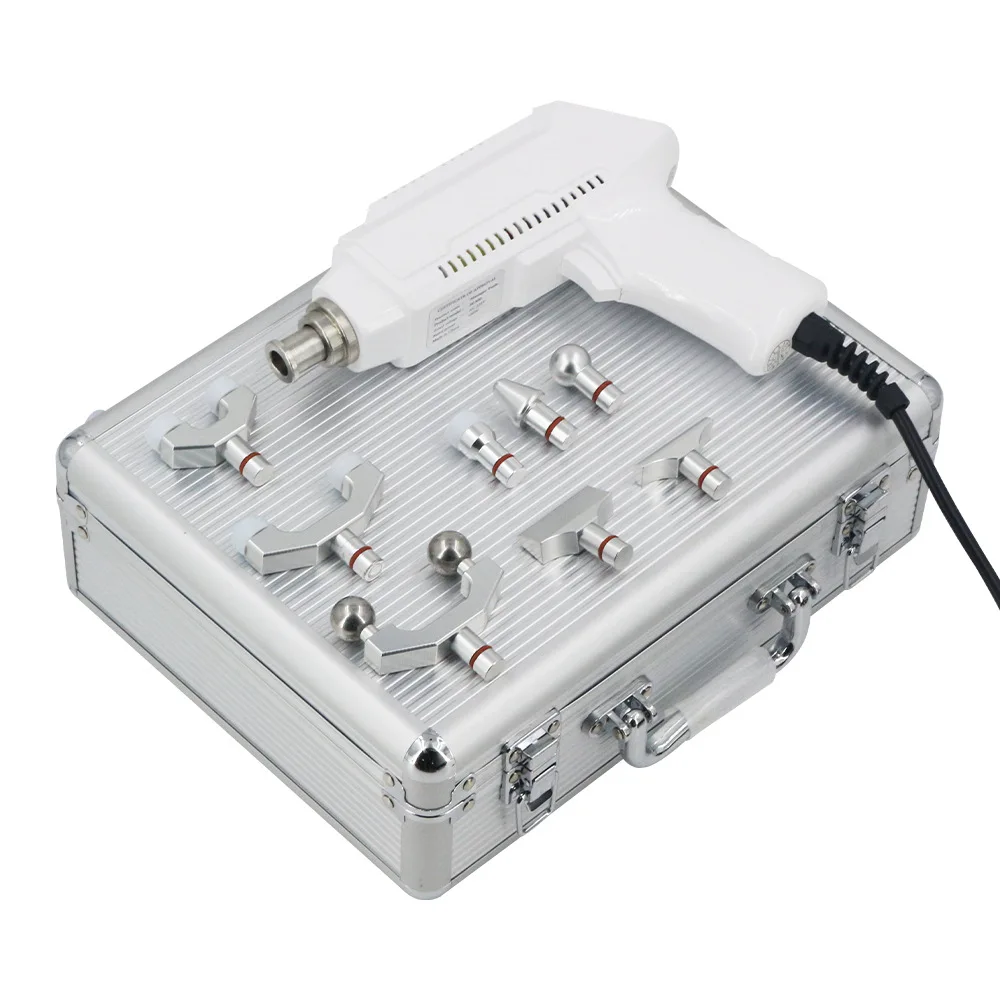 30 Level 8 Replace Heads 1500N 5 Frequency 100W Deep Muscle Pain Relief Spinal Tool Electric Chiropractic Massage
