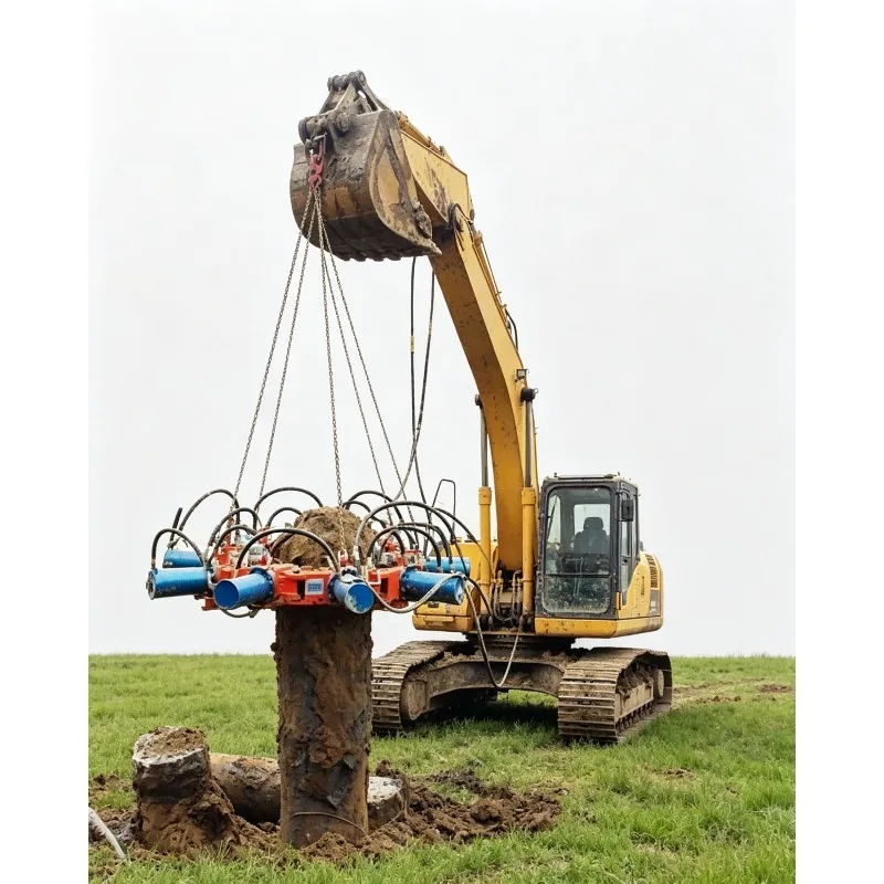 High Quality Pile breaking machine Round Square Hydraulic Pile Breaker For Construction Factory Direct Sale