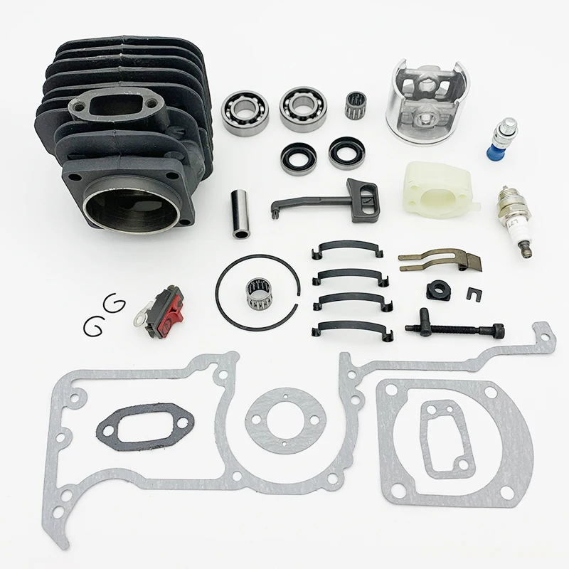 BIG BORE 50MM 52MM junta de anillo de pistón de cilindro válvula de sello de aceite para HUSQVARNA 61 268 272 272K 272XP piezas de motosierra