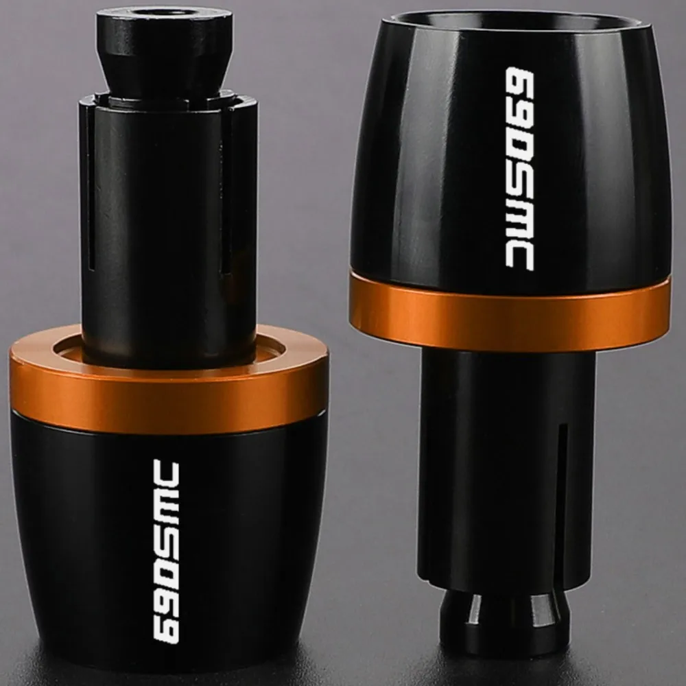 

For 690SMC 690 SMC 690SM C 2008-2017 2016 2015 2014 Motorcycle Aluminum Handlebar Grips Bar Ends Sliders CNC Handle Bars 2013