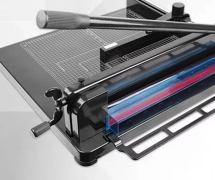 A3 Heavy-Duty Manual Paper Cutter Thick Layer A4 Can Cut 400 Sheets 20mm-1cm-A4 Customized Logo Color Box Packaging