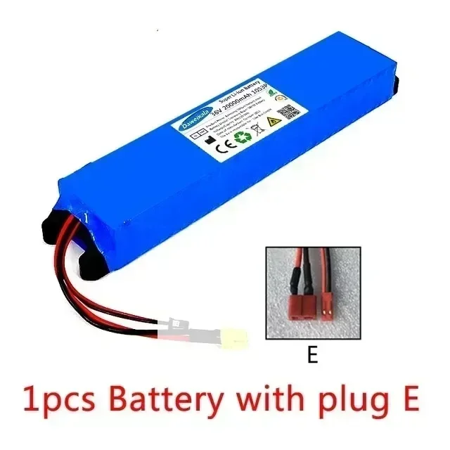 New 18650 battery 36V10S3P 20000mAh 500W lithium battery pack with same port 42V M365 ebike power battery with BMS