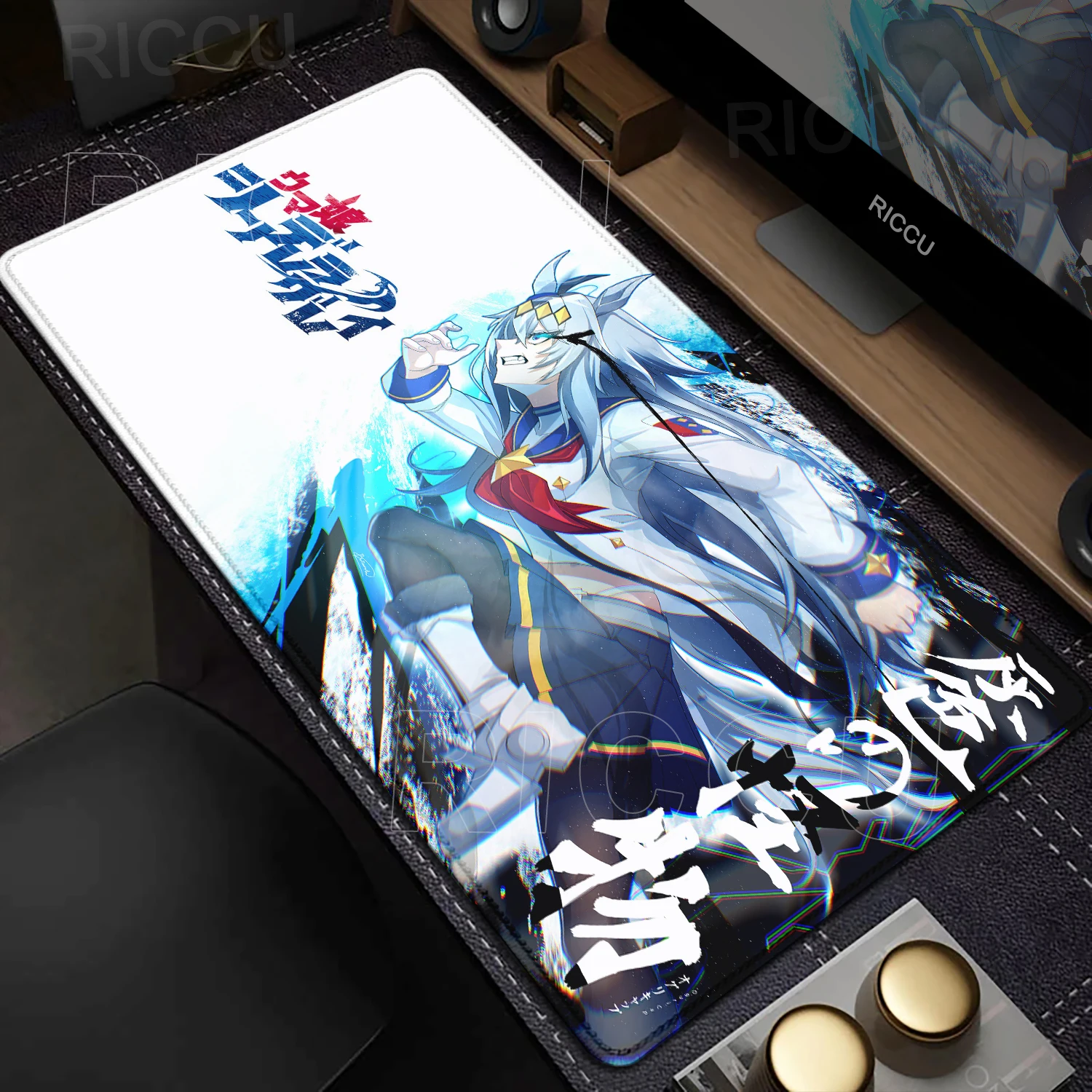 Oguri Cap Umamusume Mousepad HD Printing Computer Gamer Locking Edge Non-slip Mouse Pad XXL PC Gamer Pretty Derby DeskMat Carpet