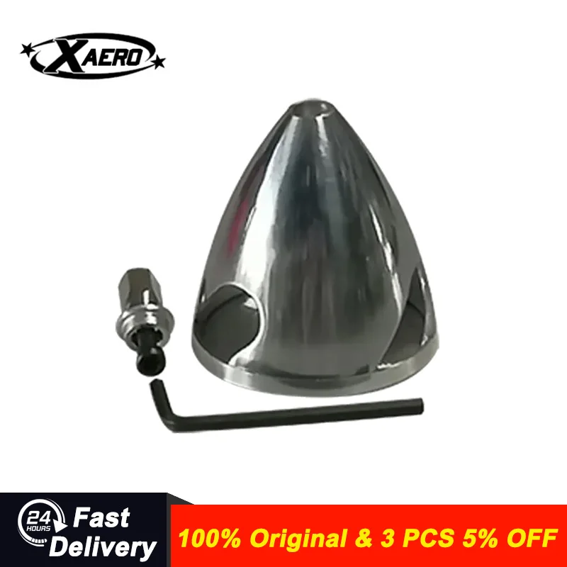 

XAERO 3-Blade Aluminum Spinner 38-102mm (1.5"-4") for RC Plane Special Drilled w/ Prop Adapter RC Model Accessories