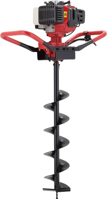 Industrial Single-Bar Air-Cooled Two-Stroke 68cc Earth Auger for Garden Orchard Soil Loosening 2.6kw Magical Power