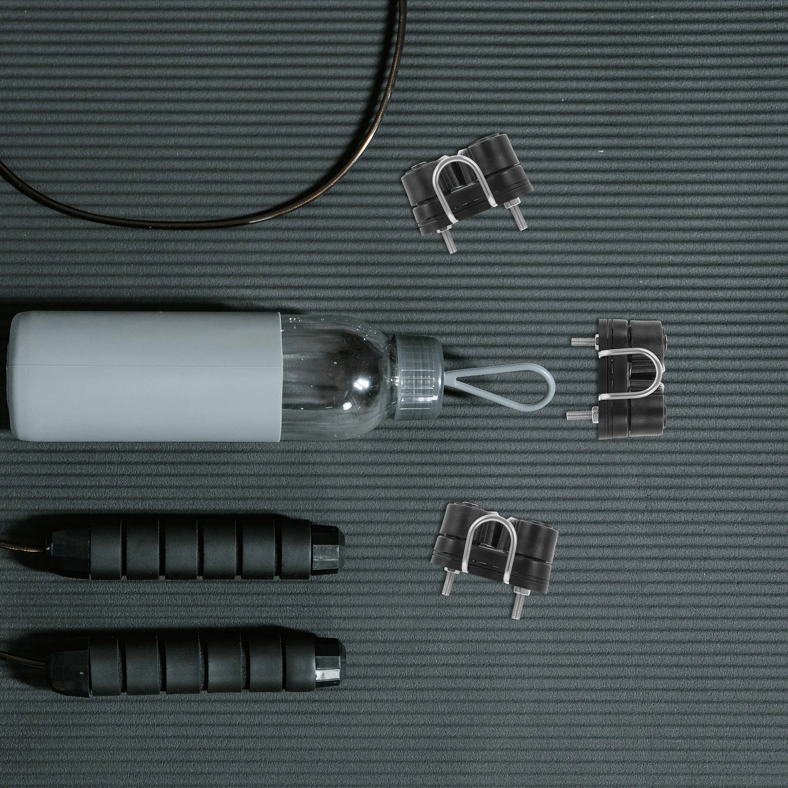 

1 Set Nylon Cam Cleat Composite Cam Tooth Design Double Ball Bearing Fast Entry Rope Device Lightweight Pilates Yoga Fitness