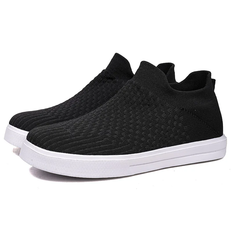 

Men's Casual Walking Shoes Flying Convenient Sports Shoes Breathable Comfortable Mens Socks Fashion Running Sneakers