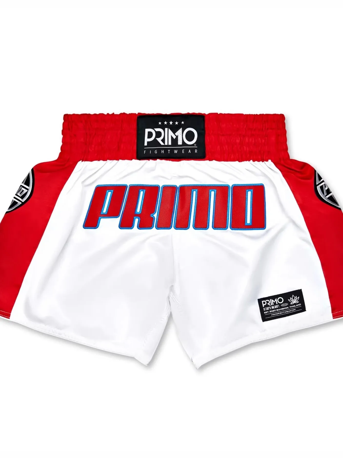 Primo Professional Boxing Shorts for Men And Women Muay Thai Martial Arts Wrestling Sports Training Mid-Thigh Polyester Fiber
