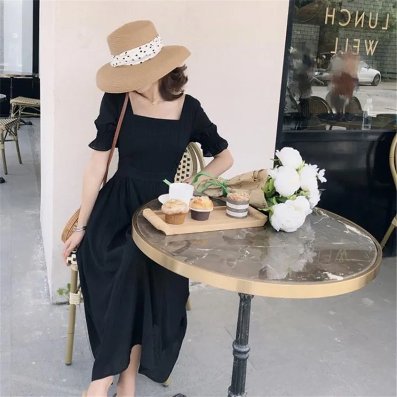 Vestido Doce de Fada Amarelo Claro Romântico com Cintura Ajustada Estilo Floresta Vestido de Verão Nova Chegada Roupas Fenas