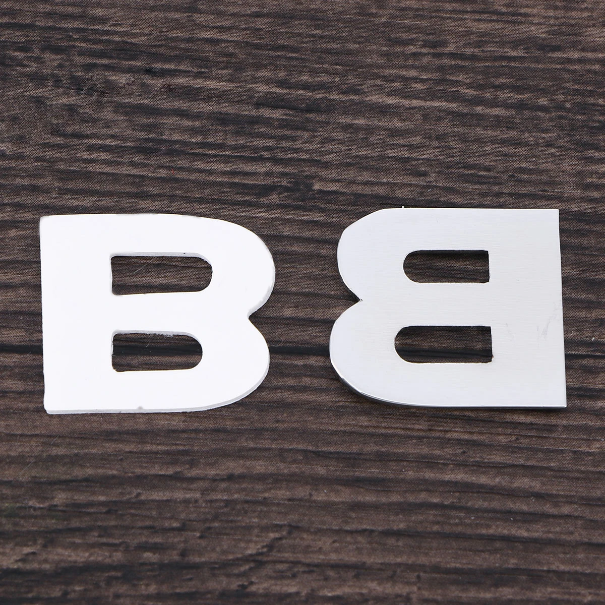 

3D DIY Metallic Alphabet Car Emblem Silver Letter Badge Decal Easy Apply Remove No Residue Waterproof Auto Sticker Car Styling