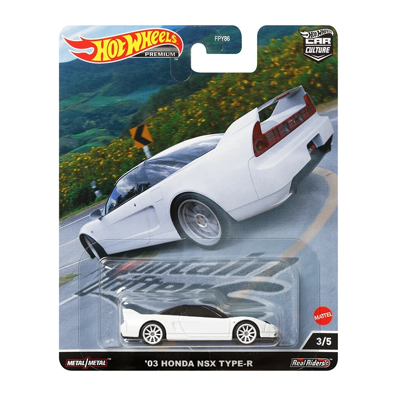 Original Hot Wheels Premium Car Culture Mountain Drifters Diecast 1:64 Voiture Toyota AE86 Trueno Nissan Skyline Toys for Boys