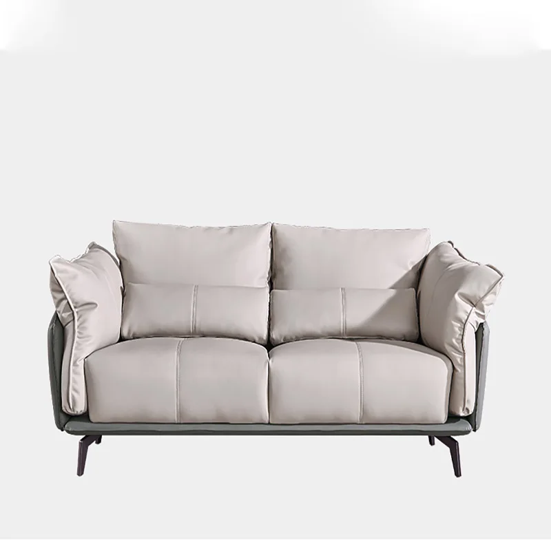 

#Wholesale Factory Cheap Leather Small Sofa Set High Quality Queen Anne Sofa Set for Living Room