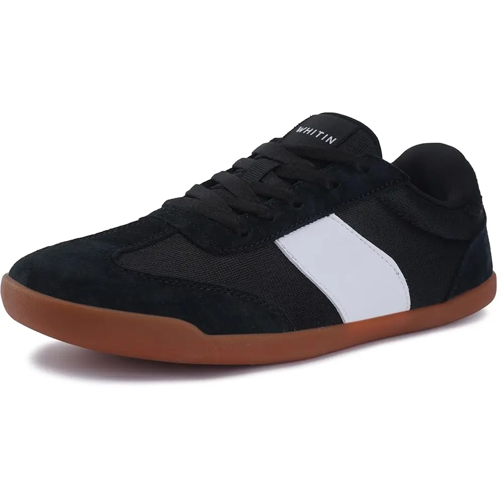 

Women's Wide Toe Box Barefoot Shoes | Fashion Suede Patchwork Design | Zero Drop Sole