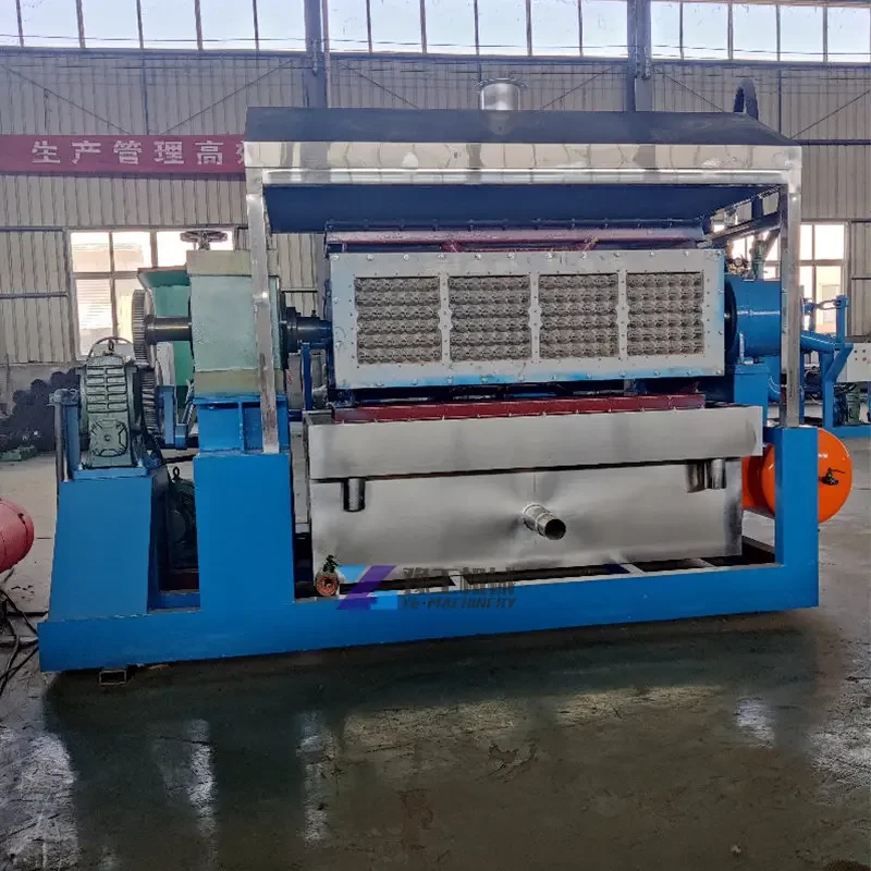2000 Pcs/hour Automatic Paper Pulp Egg Tray Production Line Waste Paper Recycle Paper Pulp Egg Tray and Egg Box Making Machine
