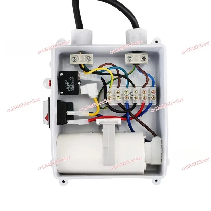 Stainless Steel Control/Overload Switch - For Deep Well/Submersible Pumps & Water Pump External Controllers (Wiring Switch)