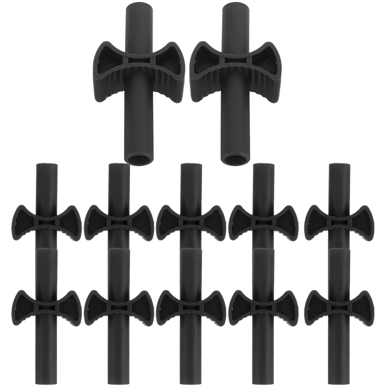 

12 Pcs Trampoline Jumping Accessories Small Supplies Outdoor Spacers Shell Cross Replacement Parts Plastic Pole Child