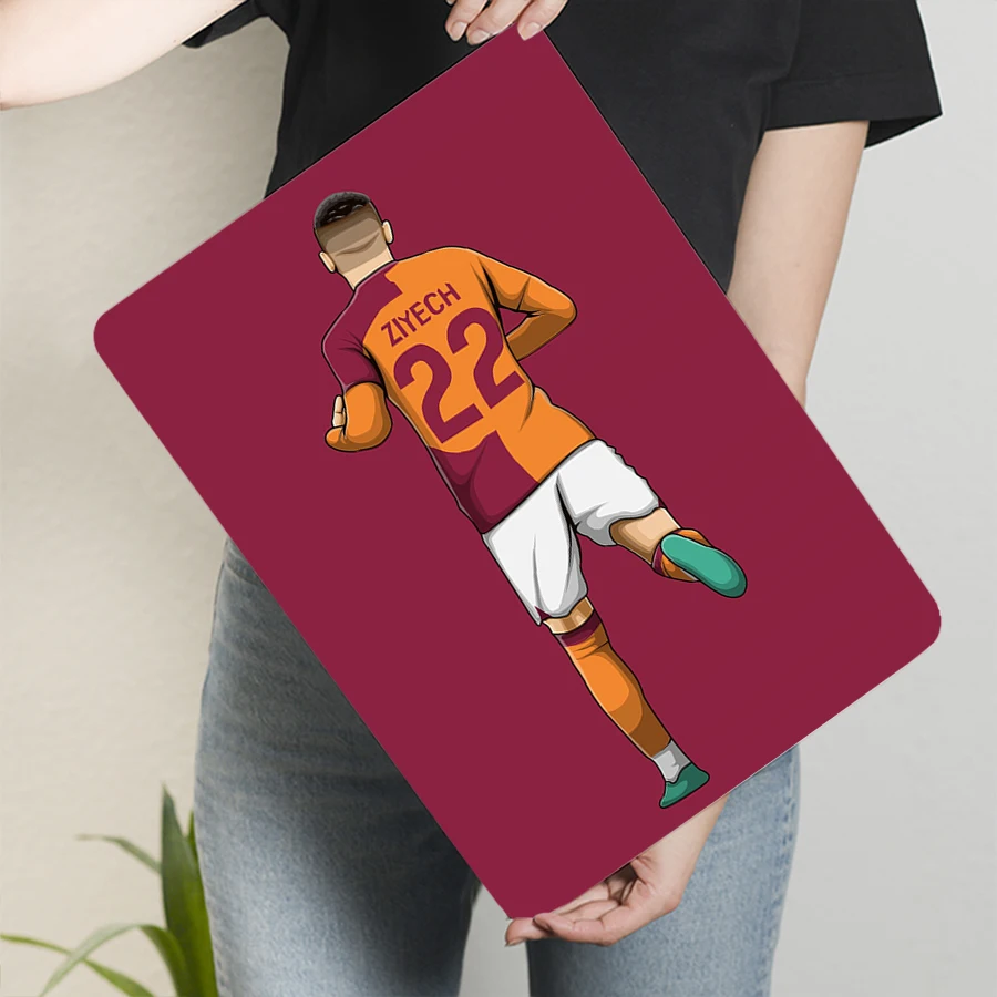 Ziyech 22 روما لكرة القدم ستار ملصق معدني جدار ديكور فني لمجموعة عشاق كرة القدم #3