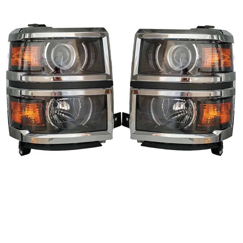 

Auto Lamp Apply to For Chevy Silverado 1500 Projector Headlights Headlamp 2014 2015