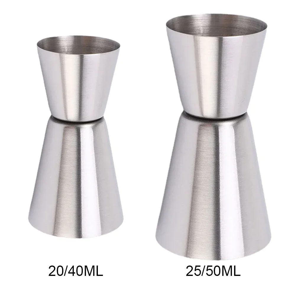 Jigger doble, vaso medidor de chupito, medida de tiro, Jigger de cóctel, Jigger para barman, suministros de Bar para barman