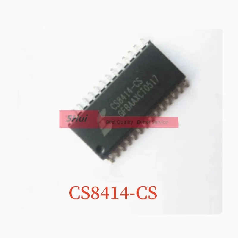 

10PCS CS8414-CS CS8414-CSZ CS8414 SOP-28 Audio Frequency Amplifier Digital Audio Receiving IC