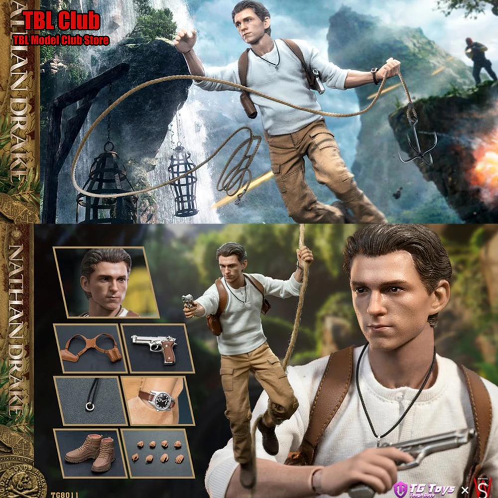 In Stock TGToys × SWTOYS TG8011 1/6 Scale Collectible Uncharted Explorer Nathan Drake Male Solider Action Figure Full Set Toys