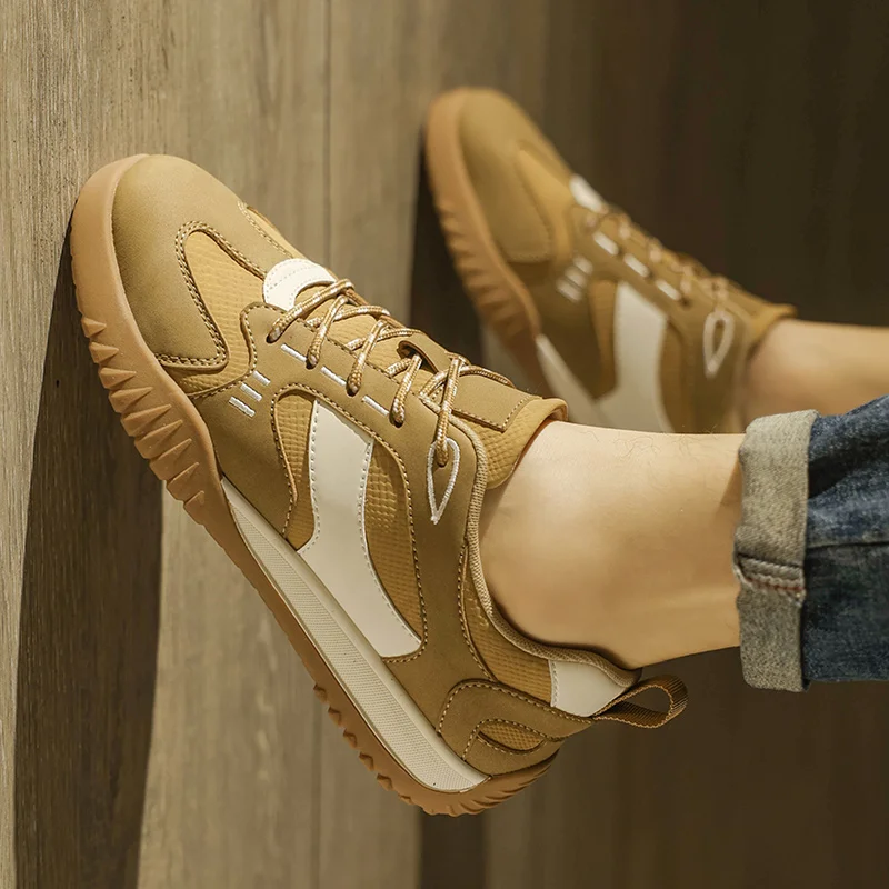 

Men's Casual Sports Shoes with Thick Sole – Multi-Functional Running Style, Lightweight Breathable Lining.