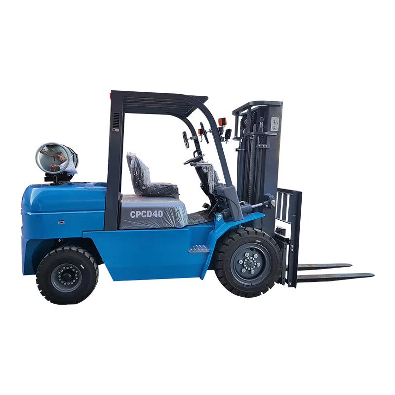 Customized forklift four-wheel drive dumper loading and unloading forklift for construction site transportation multi-function i