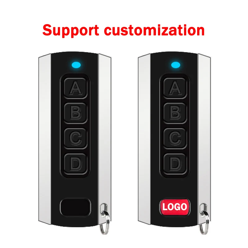 4 in 1 Garage Remote Control 433MHz MultiFrequency Gate Remote Control 868MHz Garage Door Opener 315MHz Handheld Transmitter