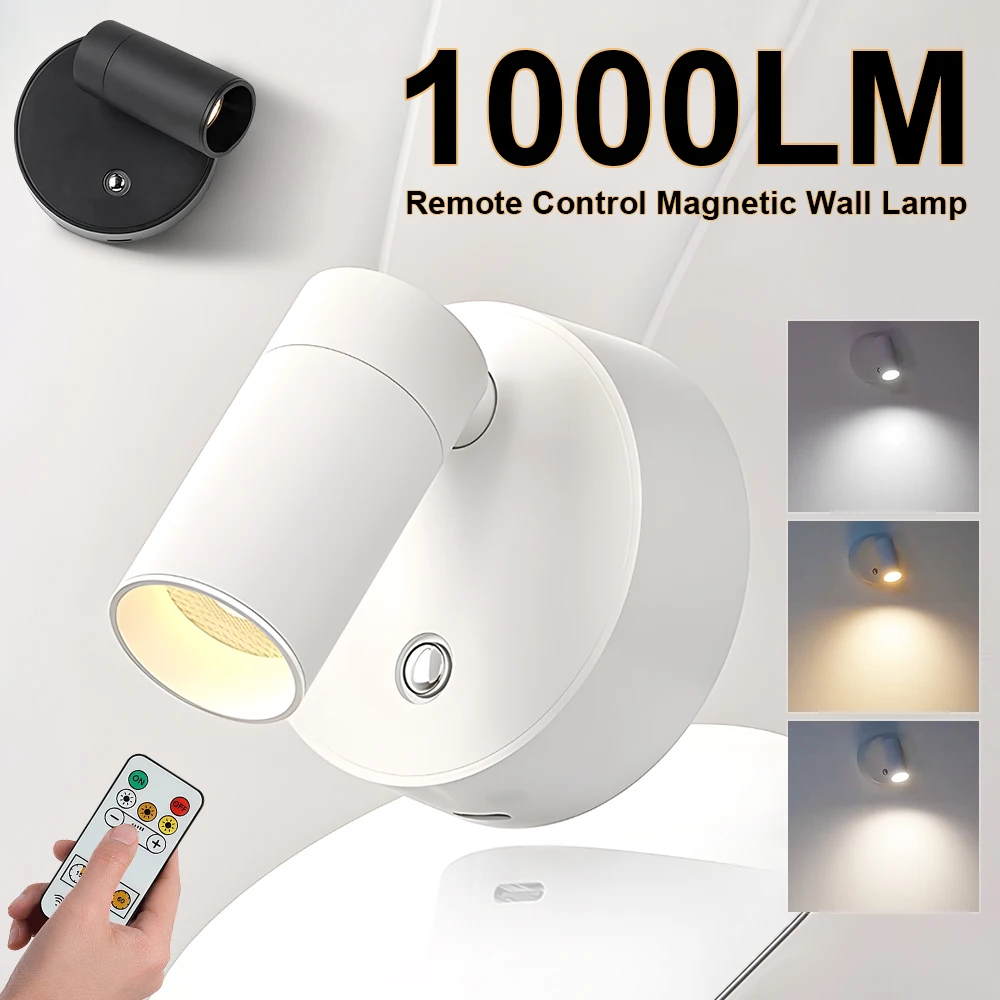 

Remote Control Wall Light USB Charging Light LED Touch Lamp Bedside Night Lamp Living Room Mood Lamp Bathroom Kitchen Home Decor