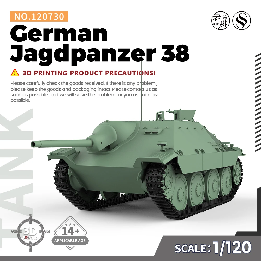 1/120 TT SCALE Pz.Kpfw.III Ausf.K StuG.III Ausf.F German 38T PzKpfw Light Tank Ausf.F 38T Marder.III-H Destroyer Jagdpanzer 38