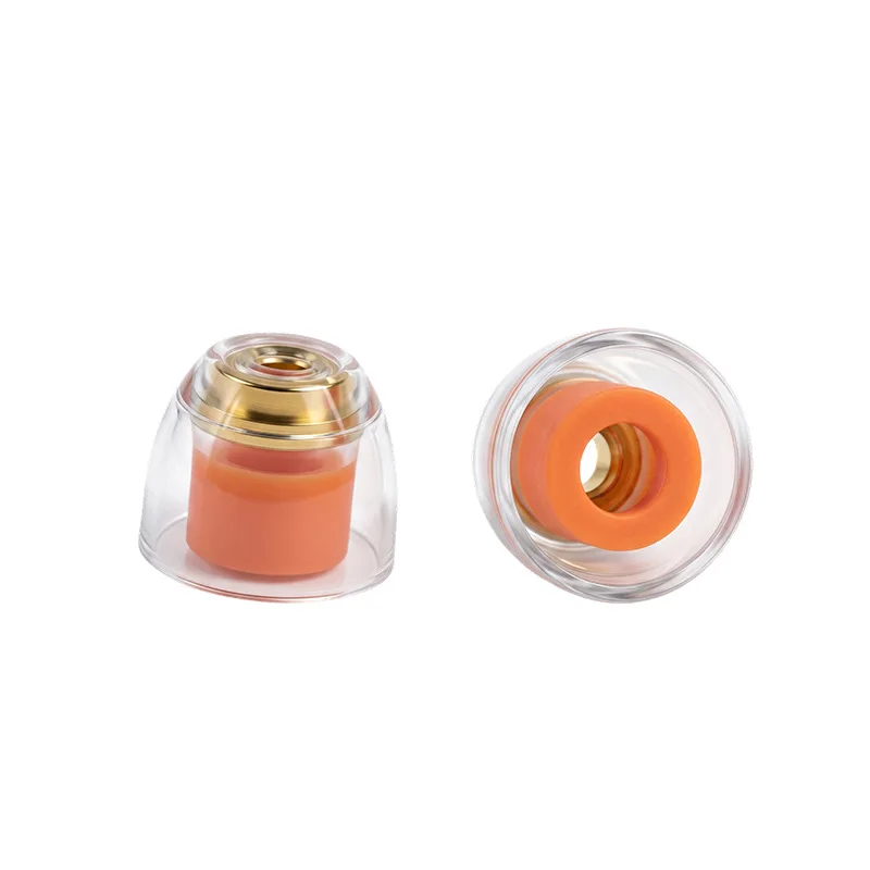 In-Ear Brass Earplug For Sennheiser Ie900/80S Eartips Earphone Sleeves Earphone Cover Earbuds Cap Replacement Noise Isolating 