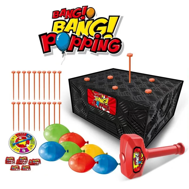 

Table Toys Knock Box Balloon Games Blast Balloons Adventure Party Party Entertainment Casual Games