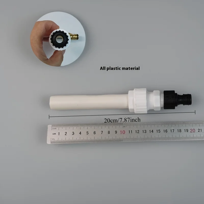 

Hands-Free Operation Plastics Universal Fit For RV Gravity Water Filling Connector Exterior Coverage Durable Car Accessories