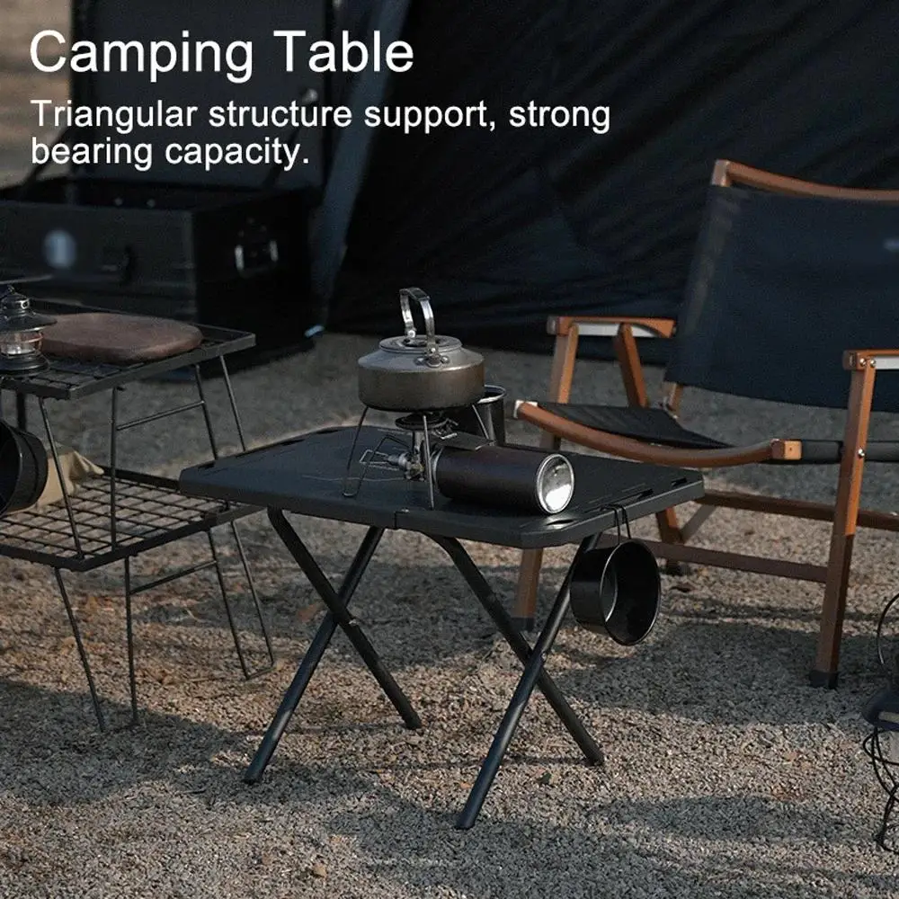 

Picnic Light Weight Barbecue Table Portable Outdoor Camping Folding Table Aluminum Alloy Table For Fishing Hiking Travel BBQ