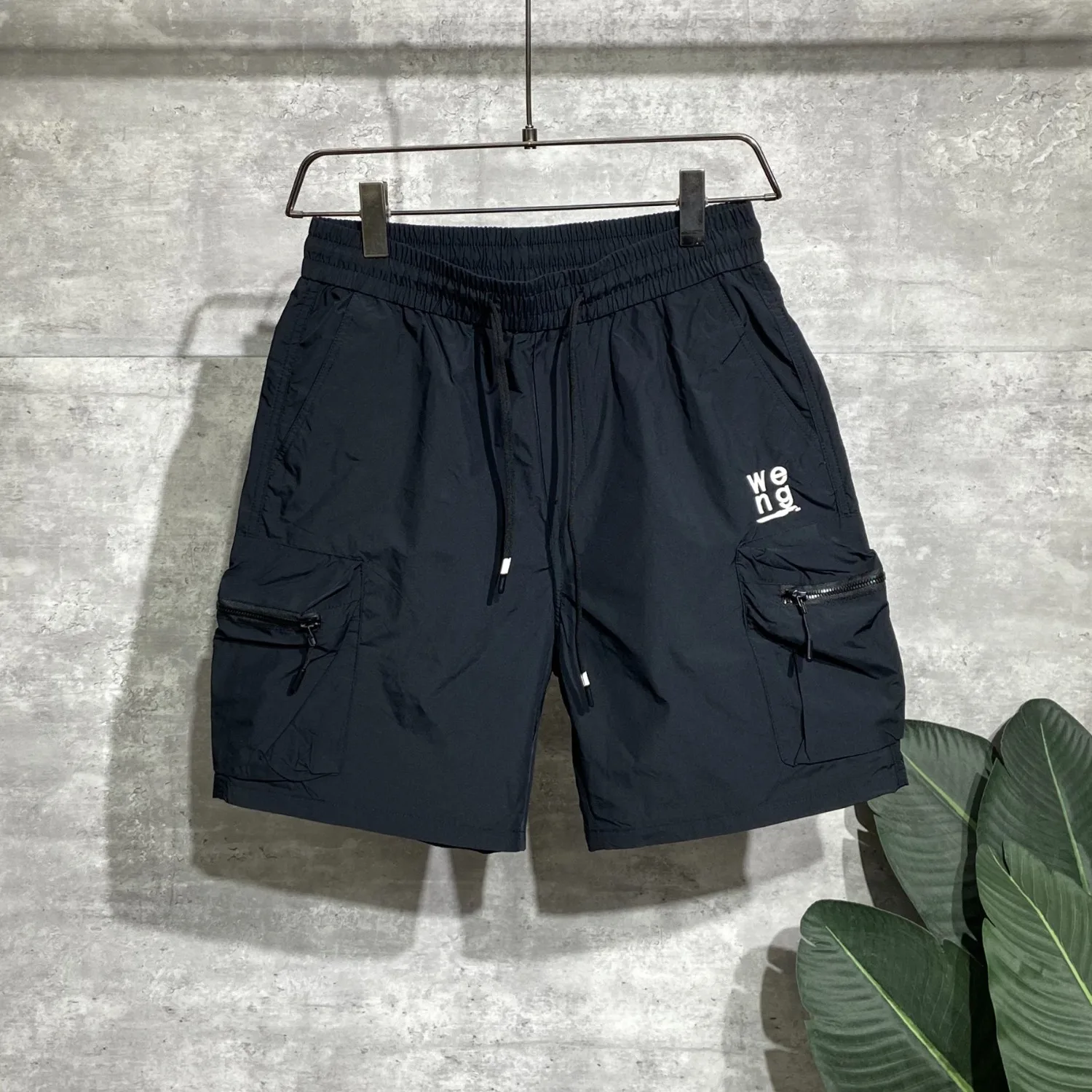 

Summer Large Size 250 Pounds New Sport Shorts Men Thin Version Korean Version Trendy Loose Casual Five-Quarter Pants Men