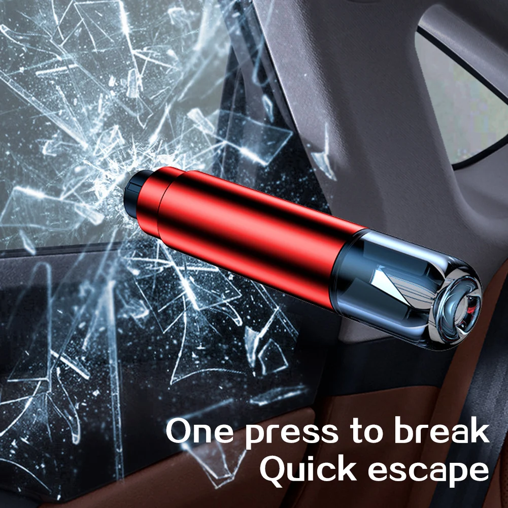 2 In 1 Car Window Breaker Seats Belt Cutter,Upgraded Safe-Hammer Glass Breaker Seatbelt Cutter Emergency Escape Tool
