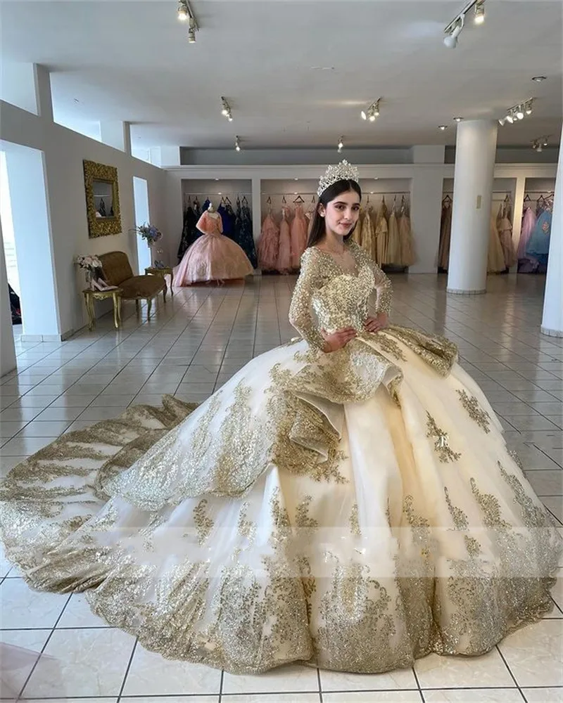 Vestido De baile De quinceañera con cuentas De corazón, corsé, princesa dulce, 16, 15, Vestidos De Fiesta