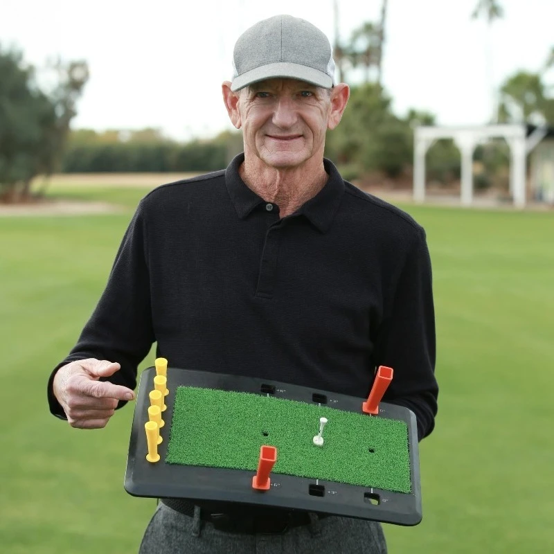 Golf swing practitioner, cross-border hot-selling all-round golf swing strike pad