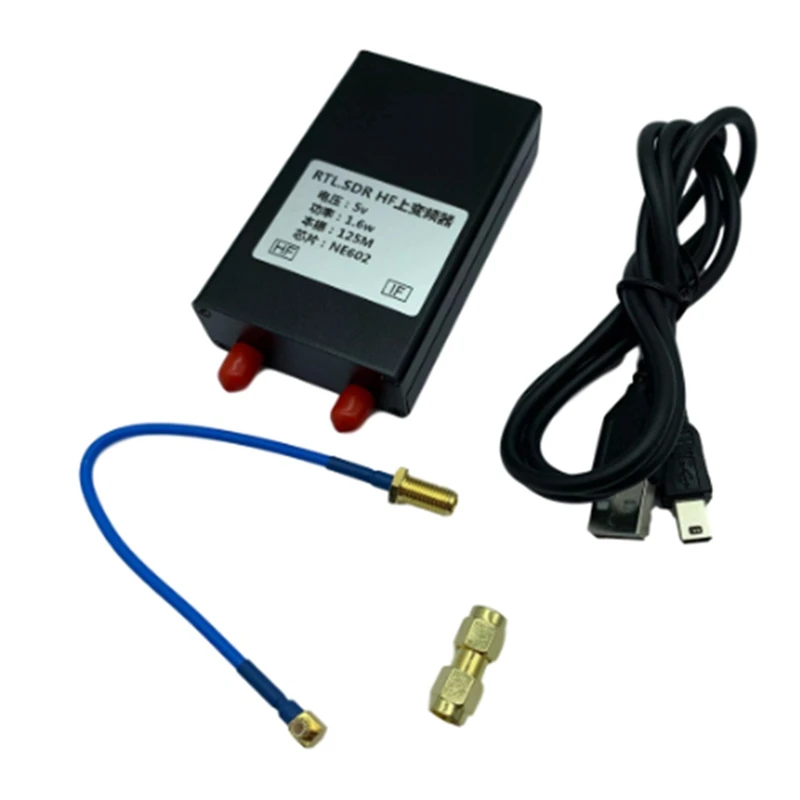 

【Top Picks】150K-30MHZ Upconverter For RTL2383U SDR Receiver +Aluminum Case
