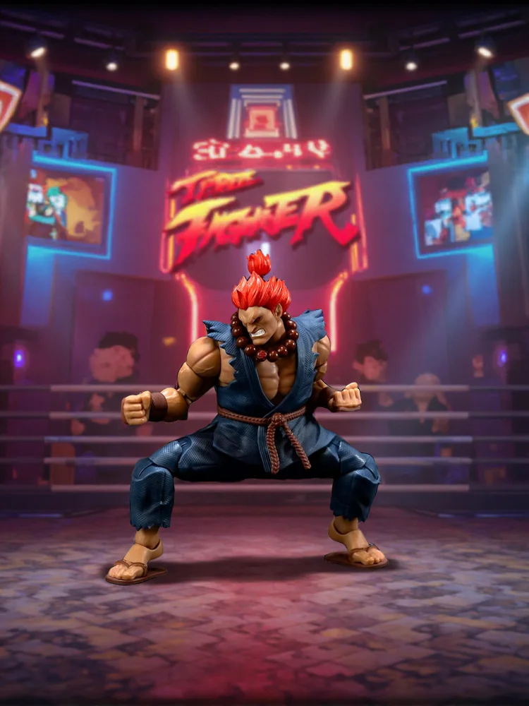 JADA Nieuwe Action Figure Street Fighter verzamelfiguren: Akuma & “Boxer” Balrog |   Beperkte oplage ~15-17 cm - afbeelding 2
