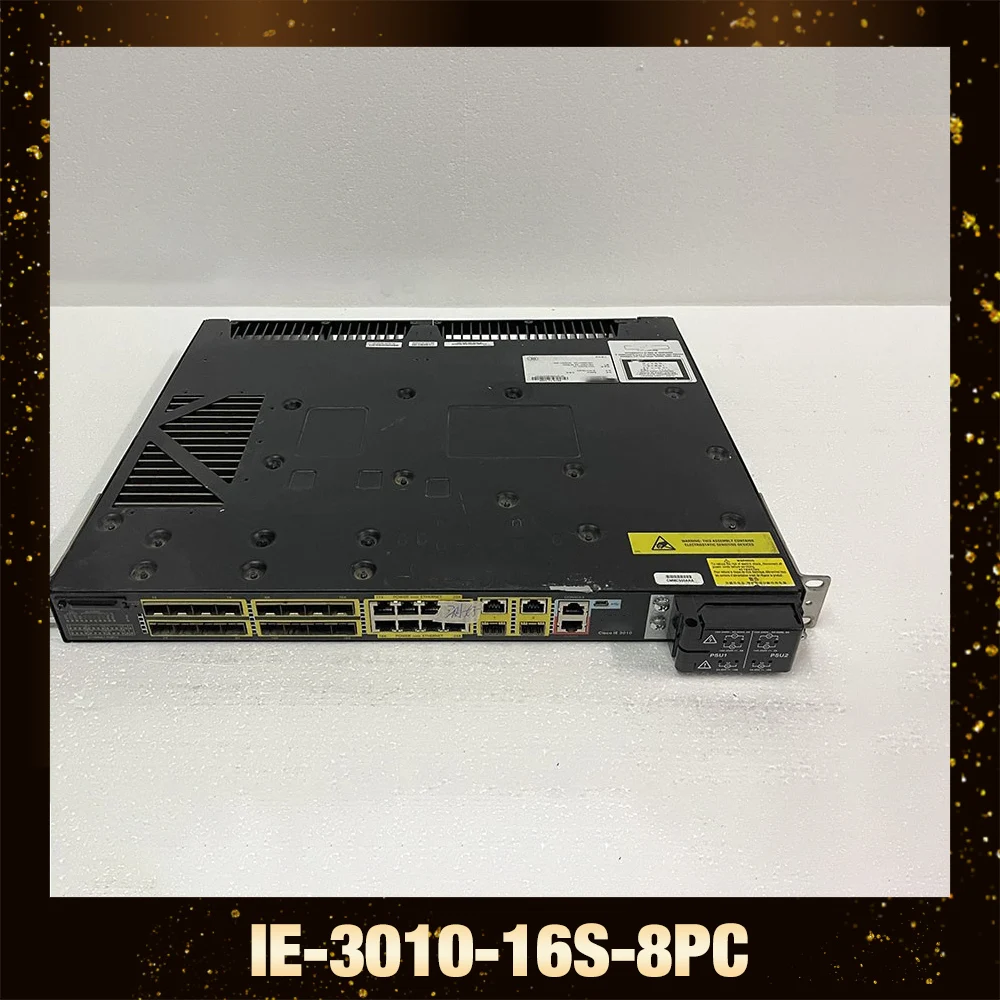 For CISCO IE-3010-16S-8PC 16 port SFP optical port 8 Gigabit POE power switch