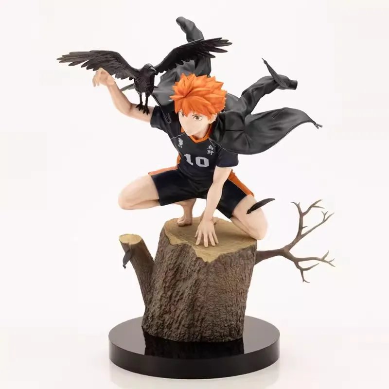 23/29Cm Kotobukiya Haikyuu!! Shoyo Hinata Tobio Kageyama Anime Action Figure Statue Ornament Model Garage Kit Doll Toys Gift