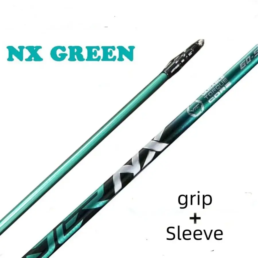 

New Golf club shaft NX green 50/60/ S/SR/R/X graphite shaft driver shaft and Fairway wood shaft free assembly sleeve and grip