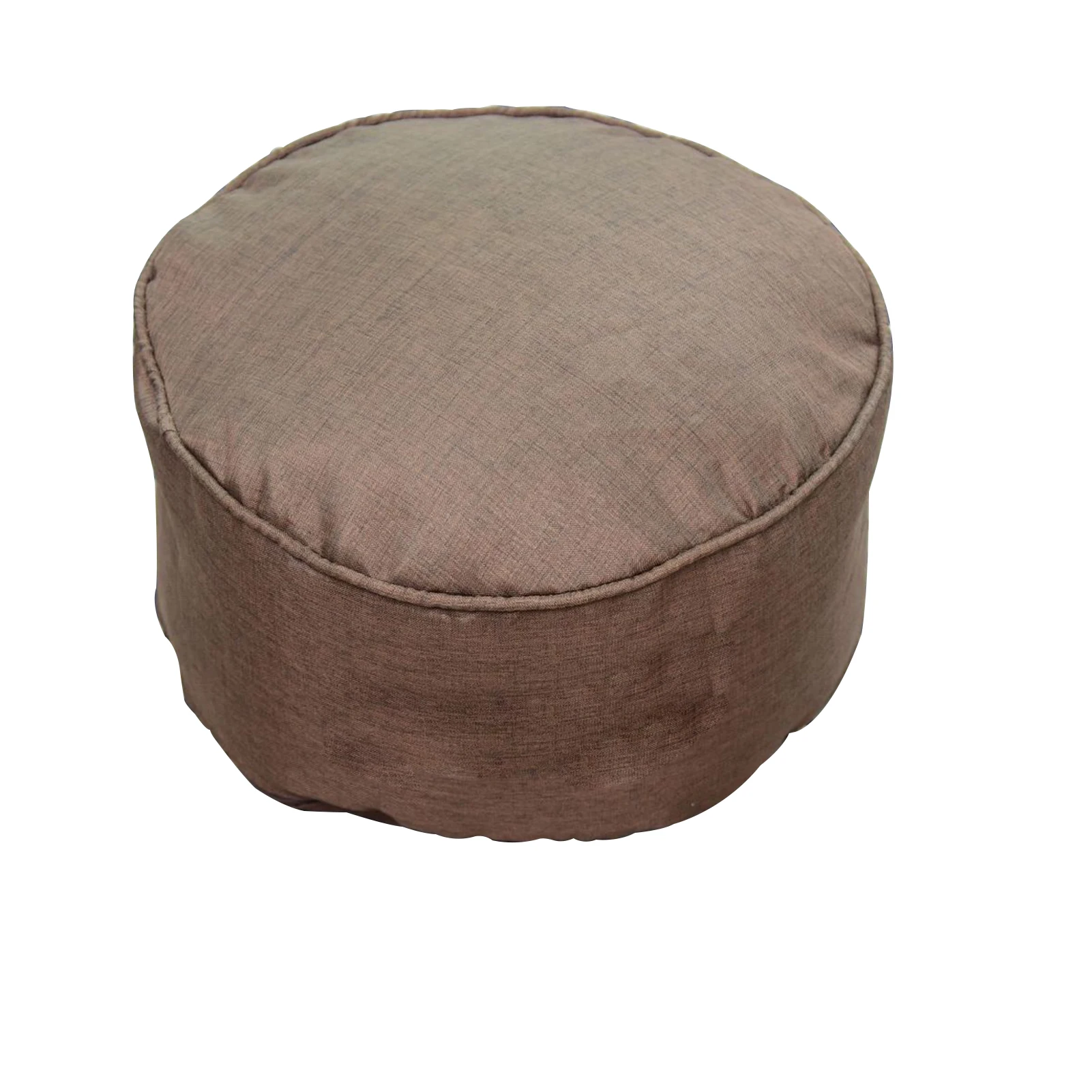 

Detachable Home Decor Bean Bag Sofa Stool Shoe Changing Living Room Modern Bedroom Minimalist Round Ottoman Pull-Tab Solid Linen