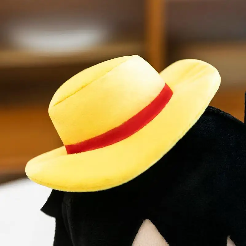 Neuestes Modell, Solon Luffy Shanzhi Ace Plüschtier, Cartoon-Anime-Spaßpuppe, Geburtstagsgeschenk für Kinder – Detail 6