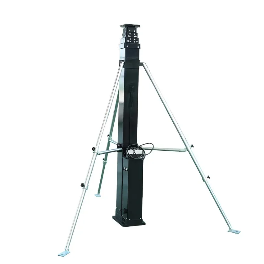 

Electric Multi Screw Mechanical Inspection Patrol Robot Lifting Telescopic Mast